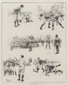 Futbol Eskizleri by Amedee Forestier