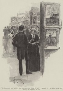 Greville Fane, Henry James by Amedee Forestier