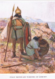 İtalik Bronz Çağı savaşçıları tetikte, The Roman Soldier