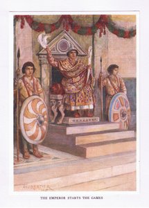 İmparator oyunlara başladı, 1928 Roma Askerinden bir örnek