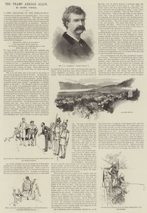 Yurtdışındaki Serseri, Mark Twain tarafından by Amedee Forestier
