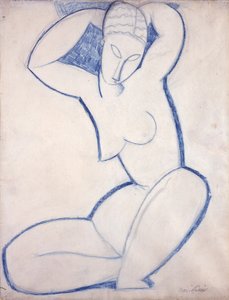 Karyatid by Amedeo Modigliani