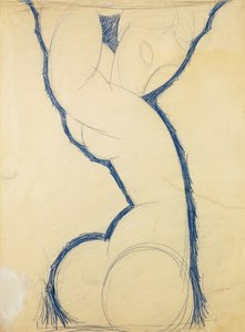 Karyatid by Amedeo Modigliani