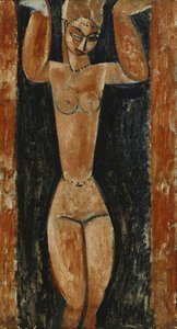 Karyatid; Cariatide, c.1911-1913 by Amedeo Modigliani