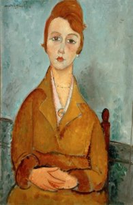 genç Lolotte by Amedeo Modigliani