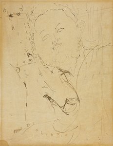 Diego Rivera, 1915. by Amedeo Modigliani