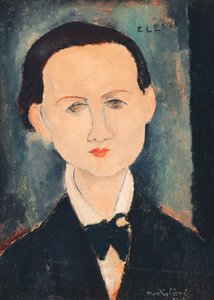 Elena Povolozki, 1917 by Amedeo Modigliani