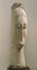 Bir Kadının Başı by Amedeo Modigliani