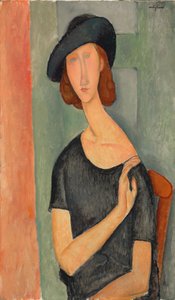 Jeanne Hébuterne (Au chapeau) by Amedeo Modigliani