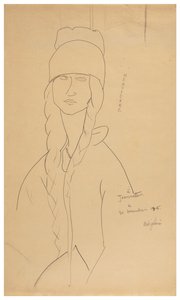 Jeanne Hebuterne by Amedeo Modigliani