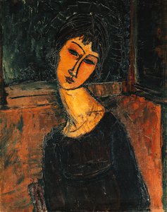 Jeanne Hebuterne, c.1916-17 by Amedeo Modigliani