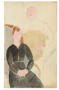Hanehalkı, 1915 by Amedeo Modigliani
