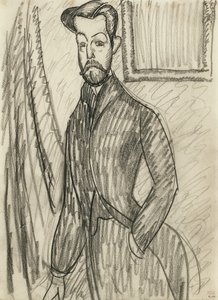 Dr Paul Alexandre (1881-1968) tarafından Modigliani, Amedeo (1884-1920) by Amedeo Modigliani