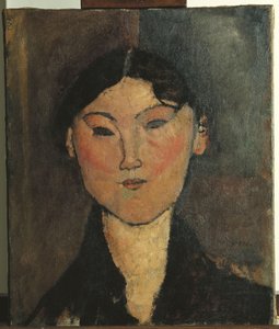 Bir Kadının Portresi by Amedeo Modigliani