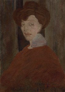 Bir Kadının Portresi, 1907 by Amedeo Modigliani