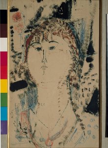 Rosa Porprina Tablosu Amedeo Modigliani tarafından by Amedeo Modigliani
