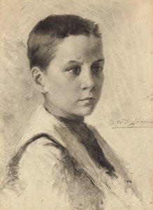 Otoportre, 1899 by Amedeo Modigliani