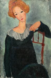 Kızıl Saçlı Kadın by Amedeo Modigliani