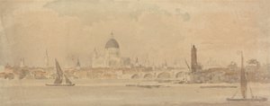 St. Paul's ve Blackfriars Köprüsü by Amelia Long
