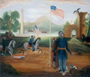 Özgürlük Alegorisi by American 19th Century