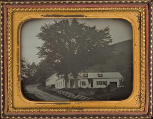 Bir Yamaçta Ev by American 19th Century