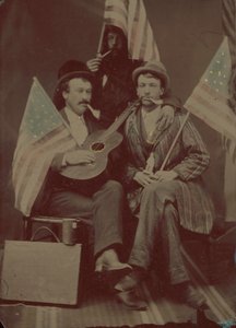 Üç Adamın Portresi by American 19th Century