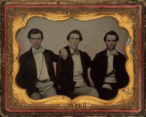 Üç Genç Adamın Portresi by American 19th Century