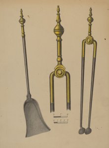 Ateş Maşası ve Kürek by American 20th Century