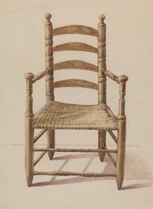 Merdiven Sırtlı Sandalye by American 20th Century