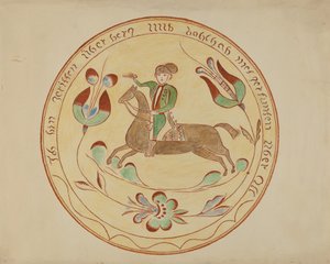 Pa. Alman Plakası by American 20th Century
