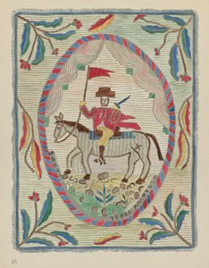 Plaka 45: İşlemeli Yatak Örtüsü (St. James): "New Mexico