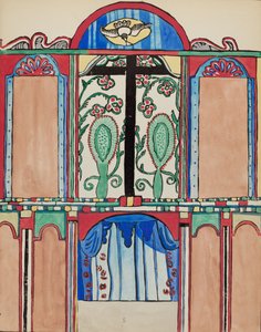 Plaka 5: Ana Altarpiece, Santa Cruz: "New Mexico