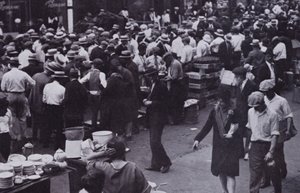 Chicago: Yoğun Bir Günde Getto (s/b fotoğraf) by American Photographer (after)
