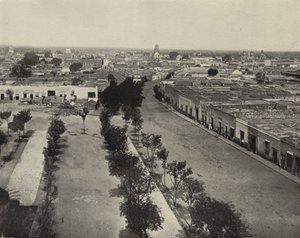 Queretaro Şehri, Meksika (s/b fotoğraf) by American Photographer (after)