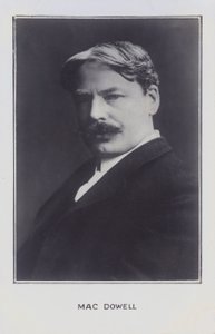 Edward MacDowell, Amerikalı besteci (s/b fotoğraf) by American Photographer (after)