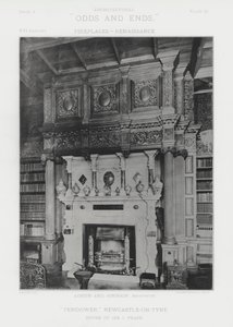 Şömine: "Pendower", Newcastle-on-Tyne (s/b fotoğraf) by American Photographer (after)