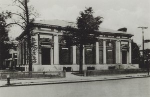 Harvard Üniversitesi: Yeni Konferans Salonu (s/b fotoğraf) by American Photographer (after)