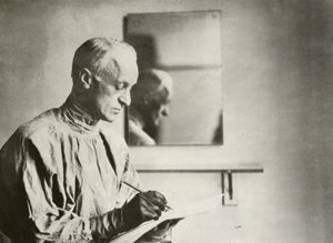 Harvey Cushing, beyin cerrahı, portre (s/b fotoğraf) by American Photographer (after)