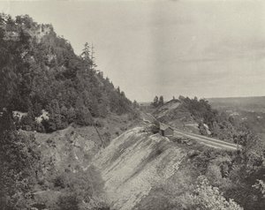 Dundas, Ontario yakınlarındaki Lookout Dağı (s/b fotoğraf) by American Photographer (after)