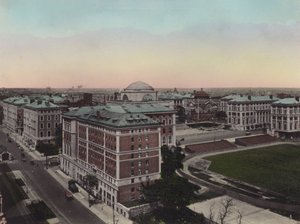 New York: Columbia Üniversitesi, Amsterdam Bulvarı ve Batı 110. Cadde (fotoğraf) by American Photographer (after)