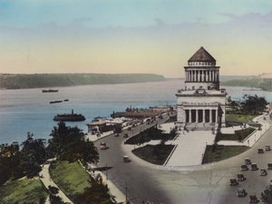 New York: Hudson Nehri ve Riverside Drive; Grant