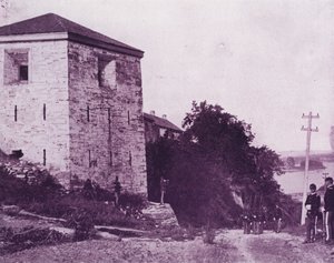 Mississippi Nehri üzerindeki Old Fort Snelling (s/b fotoğraf) by American Photographer (after)