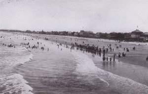 Old Orchard Beach, Maine: Old Orchard Beach (s/b fotoğraf) by American Photographer (after)