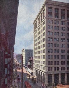 Oregon: Washington Street, Portland (fotoğraf) by American Photographer (after)