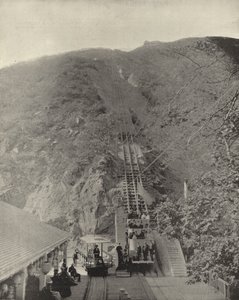 Pasadena Dağı Demiryolu, Kaliforniya (s/b fotoğraf) by American Photographer (after)
