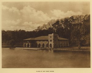 Princeton Üniversitesi: 1887 Kayık Evi Sınıfı (s/b fotoğraf) by American Photographer (after)