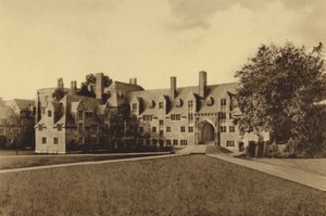 Princeton Üniversitesi: Lockhart Salonu (s/b fotoğraf) by American Photographer (after)