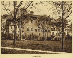 Princeton Üniversitesi: McCormick Salonu (s/b fotoğraf) by American Photographer (after)