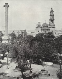 Plaza Aguas Calientes (s/b fotoğraf) by American Photographer (after)