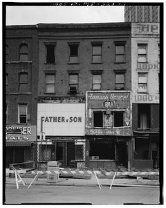70-72 Monroe Avenue (Ticari Bina), Detroit, Michigan (s/b fotoğraf) by American Photographer